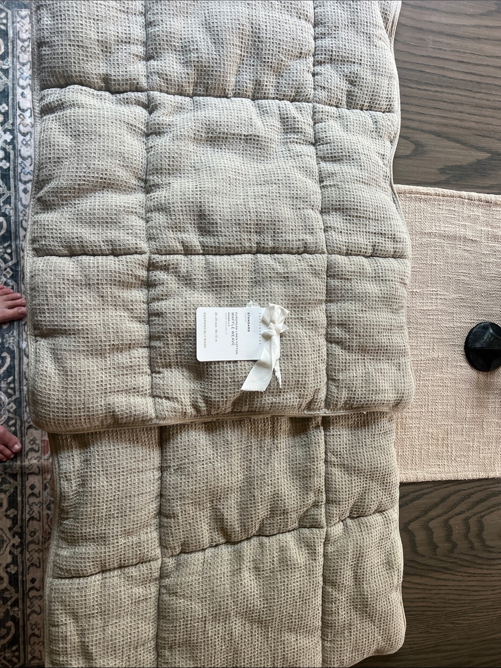 Pottery Barn Waffle Weave Sham